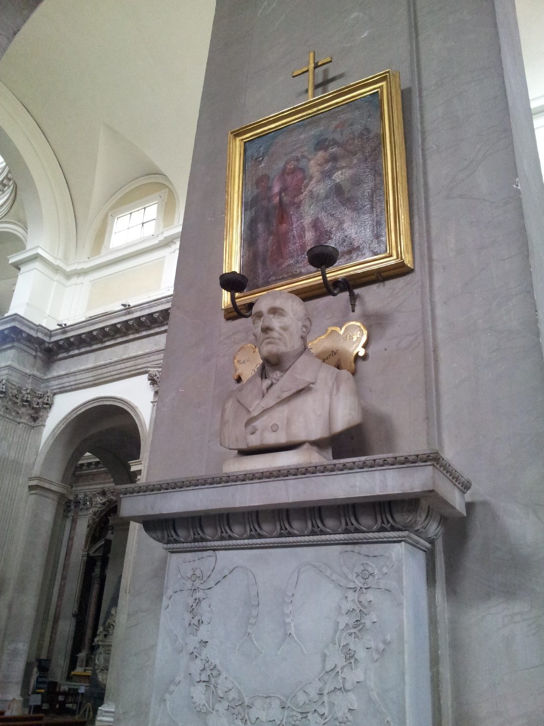 Pietro Luigi Valentini's tomb, San Giovanni Battista de' Fiorentini, Rome - 03.jpg